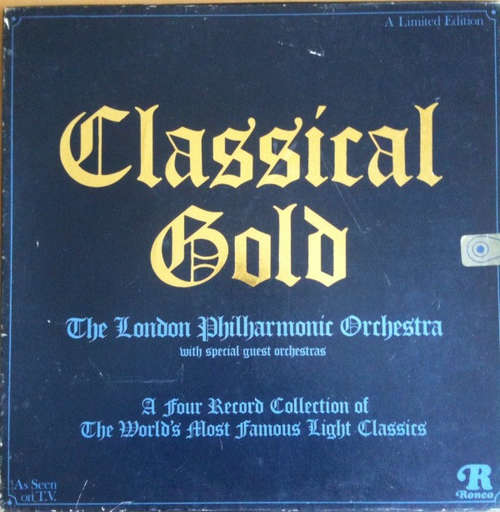 Cover The London Philharmonic Orchestra - Classical Gold (4xLP, Comp, Ltd + Box) Schallplatten Ankauf