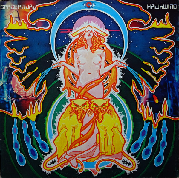 Cover Hawkwind - Space Ritual (2xLP, Album, Fol) Schallplatten Ankauf