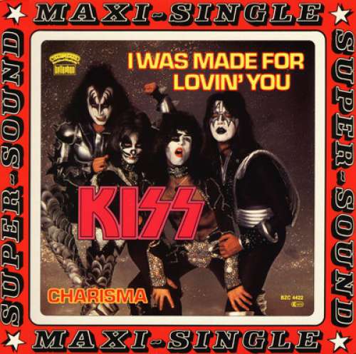 Cover Kiss - I Was Made For Lovin' You (12, Maxi, Red) Schallplatten Ankauf