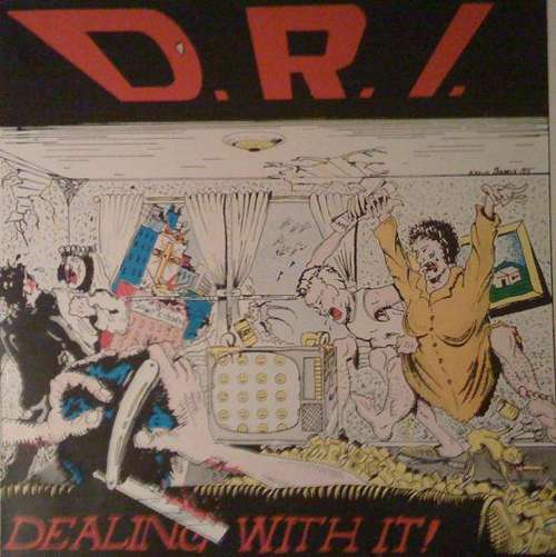 Cover D.R.I.* - Dealing With It (LP, Album) Schallplatten Ankauf