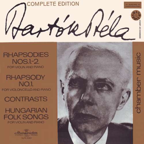 Cover Bartók Béla* - Rhapsodies Nos. 1.-2. / Rhapsody No. 1. / Contrasts / Hungarian Folk Songs (LP) Schallplatten Ankauf