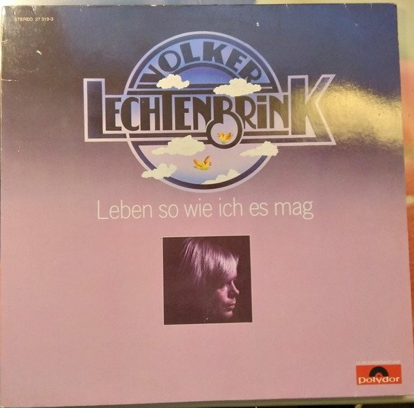 Cover Volker Lechtenbrink - Leben So Wie Ich Es Mag (LP, Album, Club) Schallplatten Ankauf