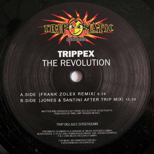 Cover Trippex - The Revolution (12) Schallplatten Ankauf