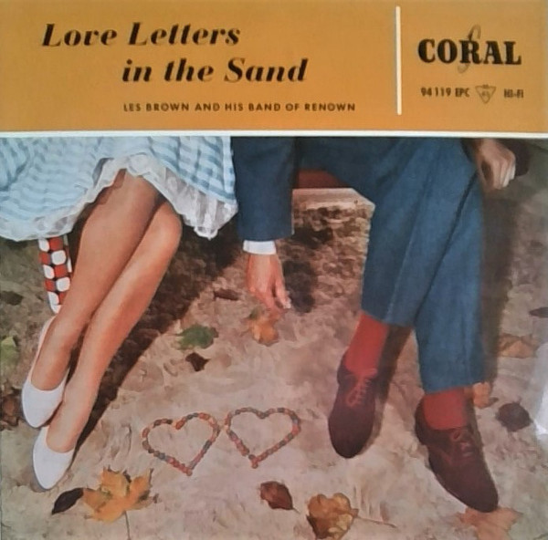 Cover Les Brown And His Band Of Renown - Love Letters In The Sand (7, EP) Schallplatten Ankauf