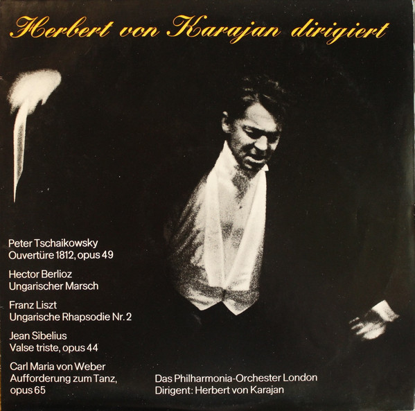 Cover Herbert von Karajan - Herbert Von Karajan Dirigiert (LP, Comp) Schallplatten Ankauf