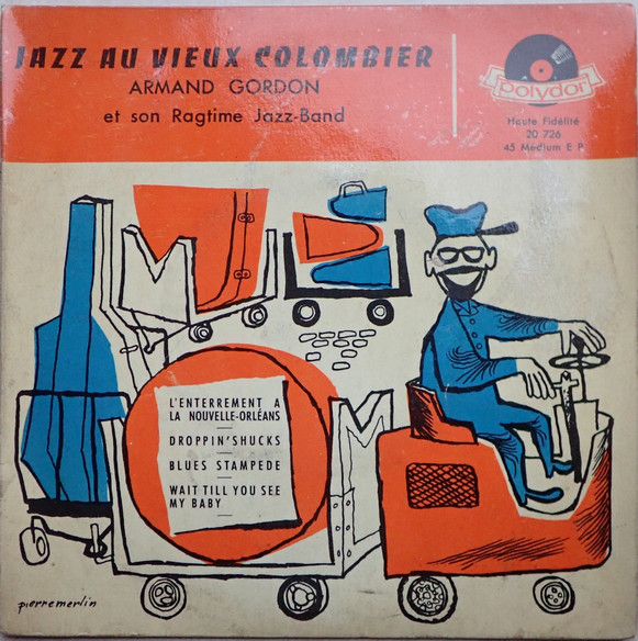 Cover Armand Gordon Et Son Ragtime Jazz-Band* - Jazz Au Vieux Colombier (7, EP) Schallplatten Ankauf