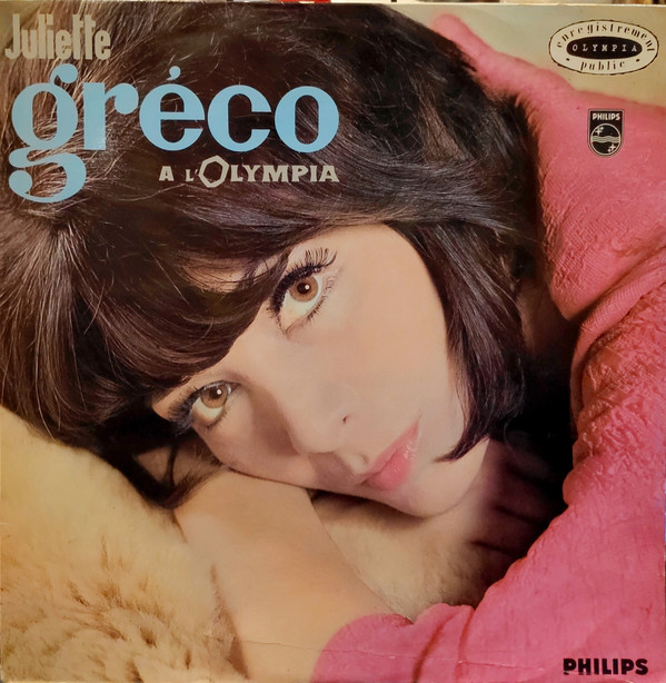 Cover Juliette Gréco - À L'Olympia (LP, Album, Mono) Schallplatten Ankauf
