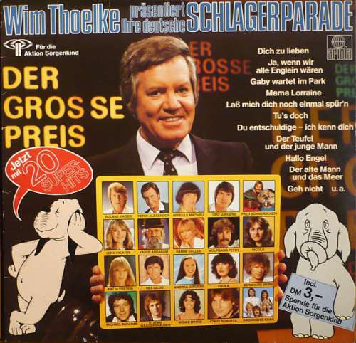 Cover Various - Der Grosse Preis - Wim Thoelke Präsentiert: Ihre Deutsche Schlagerparade (LP, Comp) Schallplatten Ankauf