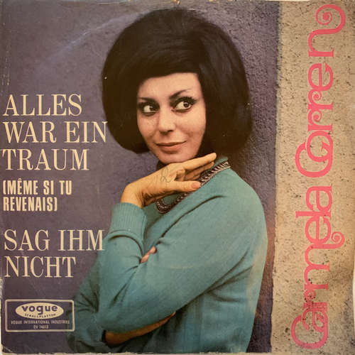 Cover Carmela Corren - Alles War Ein Traum (7, Single) Schallplatten Ankauf