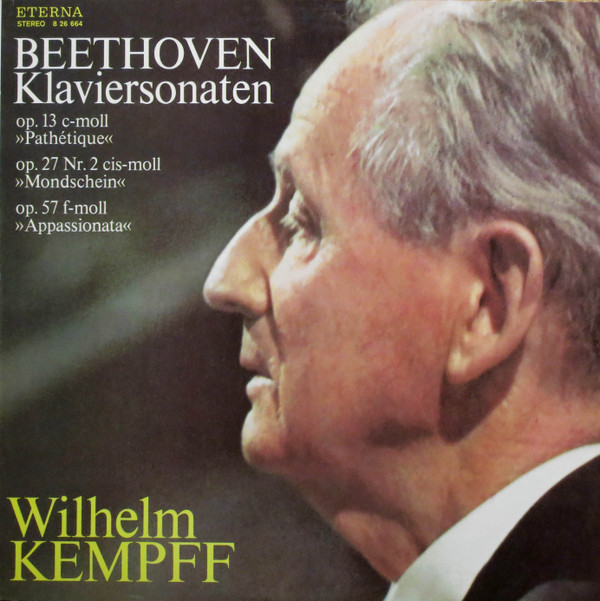 Cover Beethoven*, Wilhelm Kempff - Klaviersonaten (LP, Bla) Schallplatten Ankauf