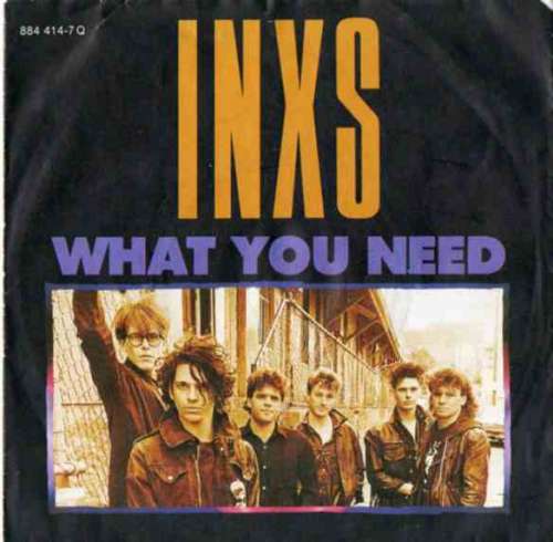 Cover INXS - What You Need (7, Single) Schallplatten Ankauf