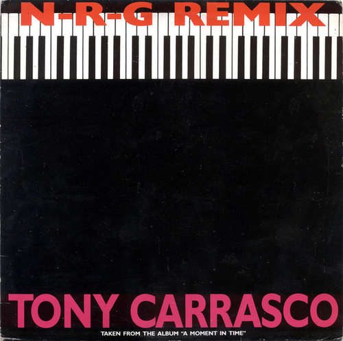 Cover Tony Carrasco - N-R-G (Remix) (12) Schallplatten Ankauf