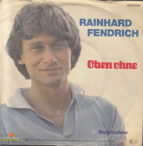 Cover Rainhard Fendrich - Oben Ohne (7, Single) Schallplatten Ankauf