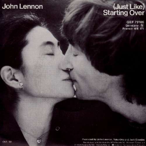 Cover John Lennon - (Just Like) Starting Over (7) Schallplatten Ankauf