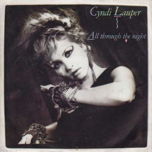 Cover Cyndi Lauper - All Through The Night (7, Single) Schallplatten Ankauf