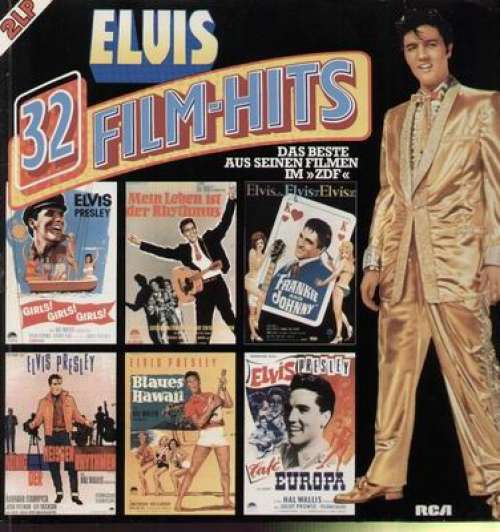 Cover Elvis Presley - 32 Film-Hits (2xLP, Comp) Schallplatten Ankauf