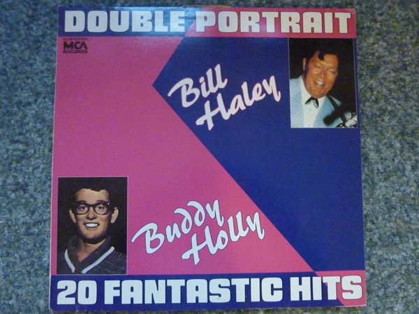 Cover Bill Haley / Buddy Holly - Double Portrait - 20 Fantastic Hits (LP, Comp, Club) Schallplatten Ankauf