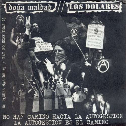 Cover Doña Maldad / Los Dolares - No Hay Camino Hacia La Autogestion, La Autogestion Es El Camino (7, EP) Schallplatten Ankauf