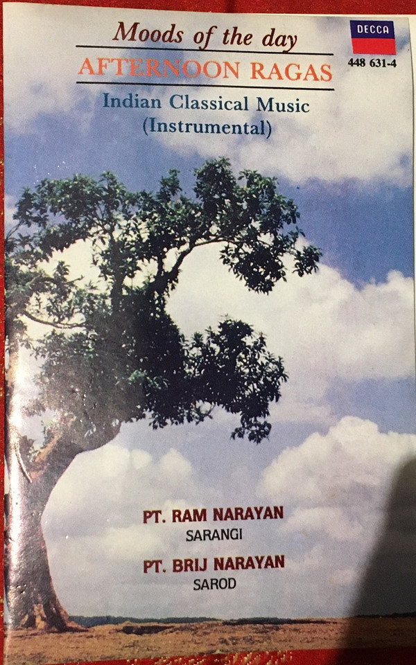 Cover Pt. Ram Narayan* / Pt. Brij Narayan* - Moods Of The Day - Afternoon Ragas (Cass, Comp) Schallplatten Ankauf