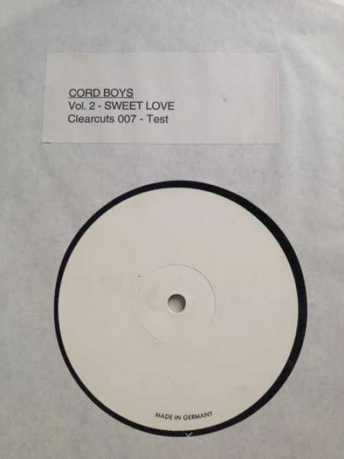Cover Cord Boys - Vol. 2 - Sweet Love (12, TP) Schallplatten Ankauf