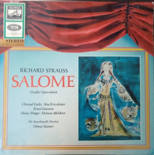 Cover Richard Strauss, Otmar Suitner - Salome (Großer Querschnitt) (LP) Schallplatten Ankauf