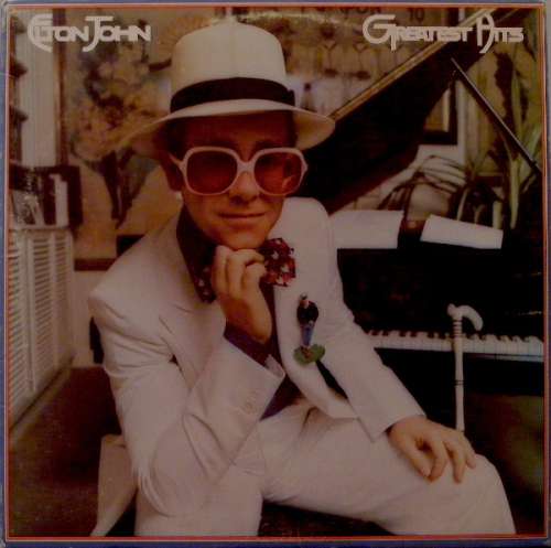 Cover Elton John - Greatest Hits (LP, Comp, Clu) Schallplatten Ankauf