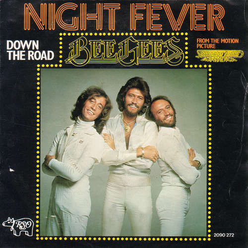 Cover Bee Gees - Night Fever (7, Single) Schallplatten Ankauf