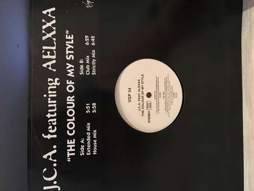 Cover J.C.A.* Feat. Alexxa - The Colour Of My Style (12) Schallplatten Ankauf