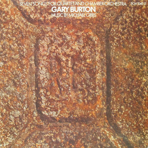 Cover Gary Burton - Seven Songs For Quartet And Chamber Orchestra (LP, Album) Schallplatten Ankauf