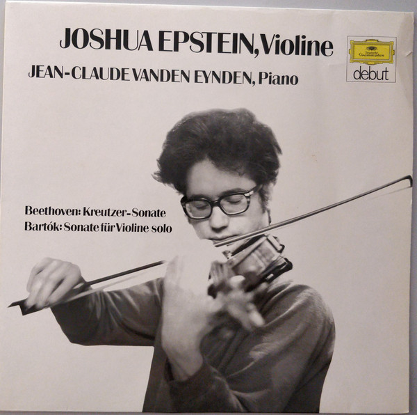 Cover Joshua Epstein ,  Jean-Claude Vanden Eynden ,  Beethoven* / Bartók* - Kreutzer-Sonate / Sonate Für Violine Solo (LP, Album) Schallplatten Ankauf