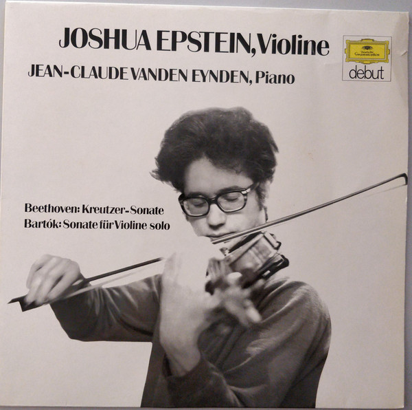 Cover Joshua Epstein , Jean-Claude Vanden Eynden , Beethoven* / Bartók* - Kreutzer-Sonate / Sonate Für Violine Solo (LP, Album) Schallplatten Ankauf