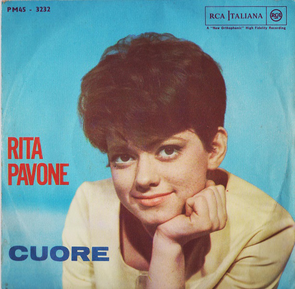Cover Rita Pavone - Cuore / Il Ballo Del Mattone (7) Schallplatten Ankauf