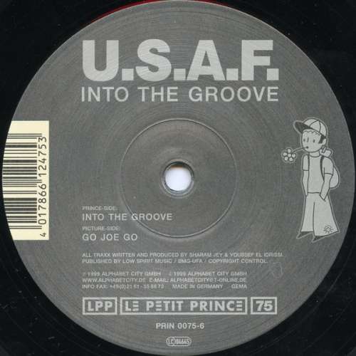 Cover U.S.A.F. - Into The Groove (12) Schallplatten Ankauf