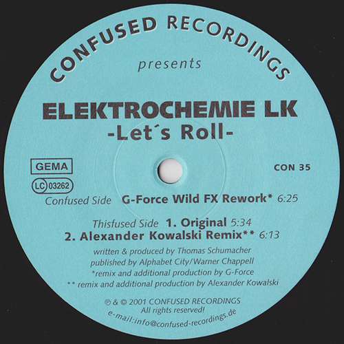 Cover Elektrochemie LK - Let's Roll (12) Schallplatten Ankauf