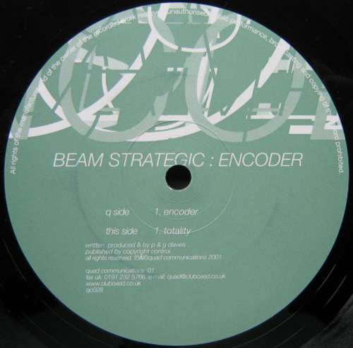 Cover Beam Strategic - Encoder (12) Schallplatten Ankauf