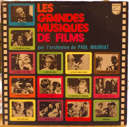 Cover Les Grandes Musiques De Films Par L'Orchestre De Paul Mauriat Schallplatten Ankauf