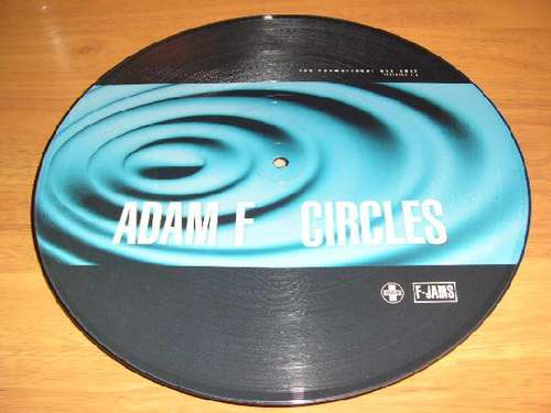 Cover Adam F - Circles (Roni Size & Andy C Remixes) (12, Pic, Ltd, Promo) Schallplatten Ankauf