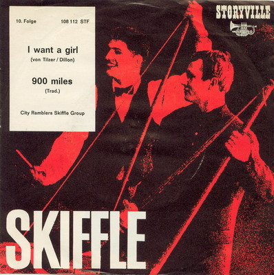 Cover City Ramblers Skiffle Group - I Want A Girl / 900 Miles (7, Single) Schallplatten Ankauf
