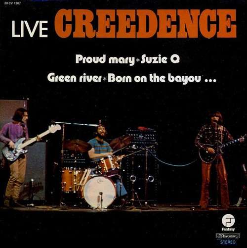 Cover Live Creedence Schallplatten Ankauf