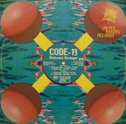 Cover Code-13 - Welcome Stranger (12) Schallplatten Ankauf
