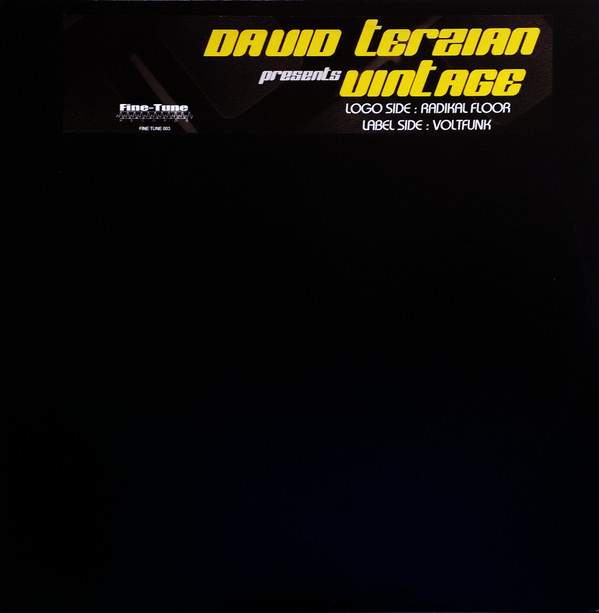 Cover David Terzian Presents Vintage (26) - Radikal Floor / Voltfunk (12) Schallplatten Ankauf
