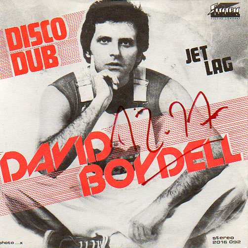 Cover David Boydell - Disco Dub / Jet Lag (7, Single) Schallplatten Ankauf