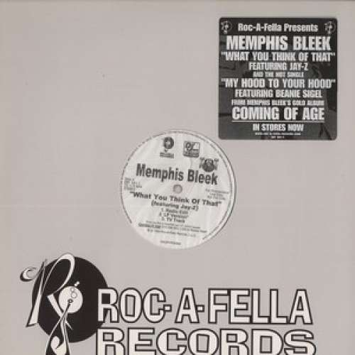 Cover Memphis Bleek - What You Think Of That (12, Promo) Schallplatten Ankauf