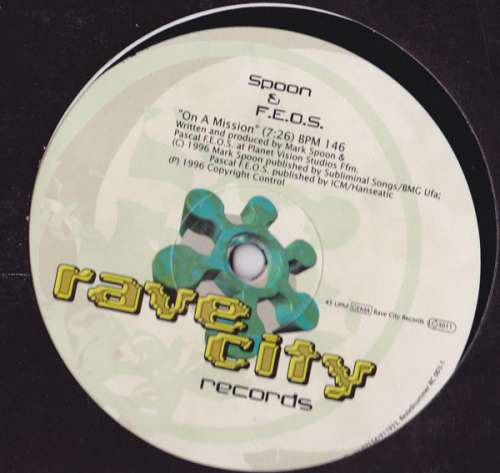 Cover Mark Spoon & Pascal F.E.O.S. For Citizens Of Rave City - The City - Bigger And Better (12) Schallplatten Ankauf