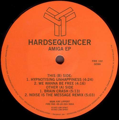 Cover Hardsequencer - Amiga EP (12, EP) Schallplatten Ankauf
