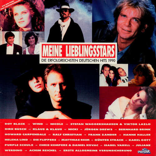 Cover Various - Meine Lieblingsstars - Die Erfolgreichsten Deutschen Hits 1990 (2xLP, Comp) Schallplatten Ankauf
