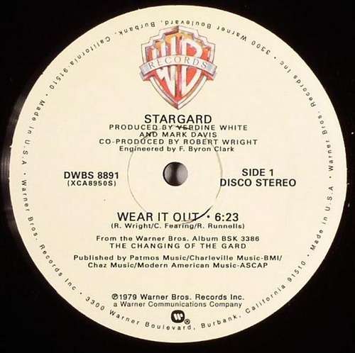 Cover Stargard - Wear It Out (12, RE) Schallplatten Ankauf