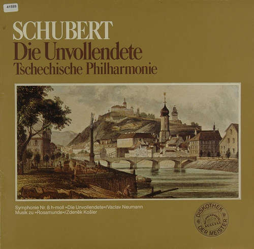 Cover Schubert*, Tschechische Philharmonie* - Die Unvollendete (LP, Club) Schallplatten Ankauf