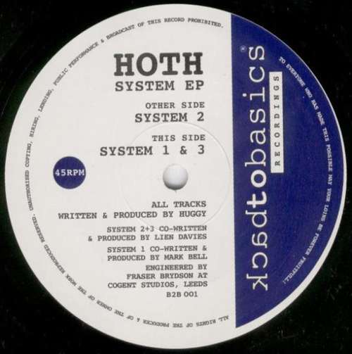 Cover Hoth - System EP (12, EP) Schallplatten Ankauf