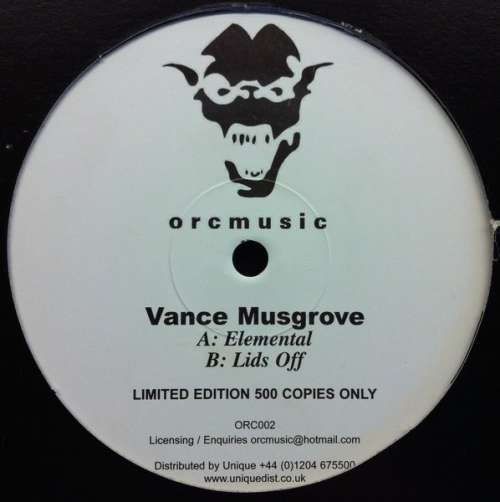 Cover Vance Musgrove - Elemental (12, Ltd) Schallplatten Ankauf